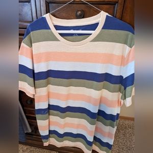 Lot of 2! Men's Madewell Casual Striped Shirts